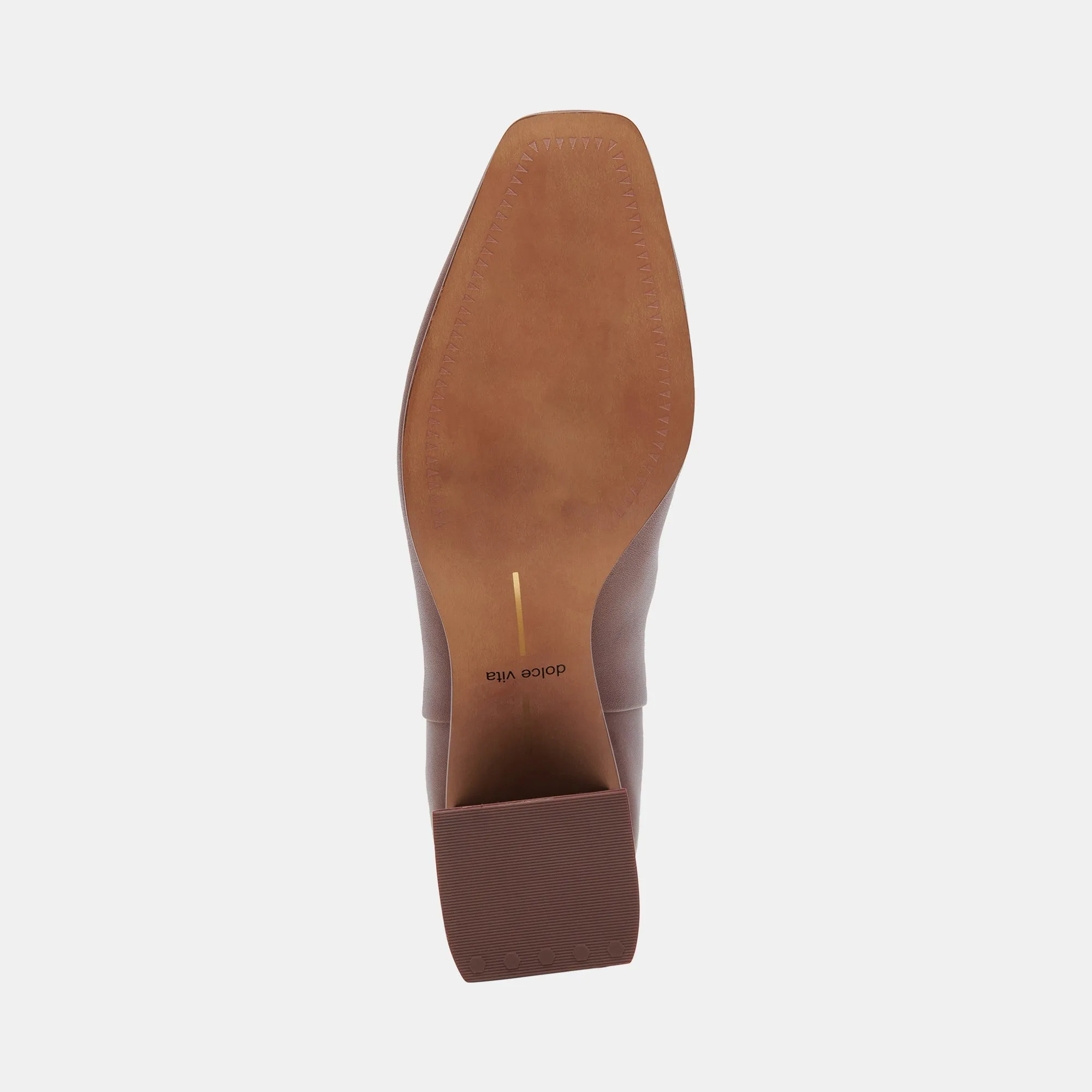 FIFI H2O BOOTIES CHOCOLATE LEATHER