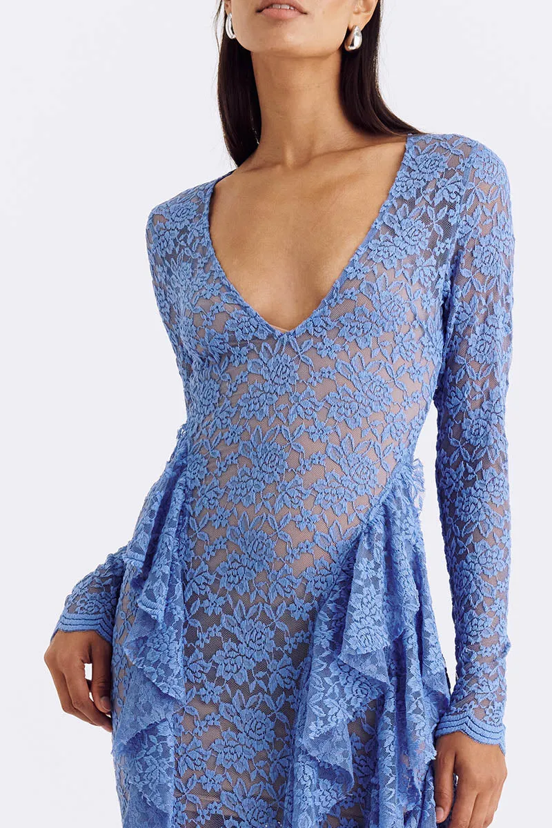 Gemma Lace Long Sleeve Maxi