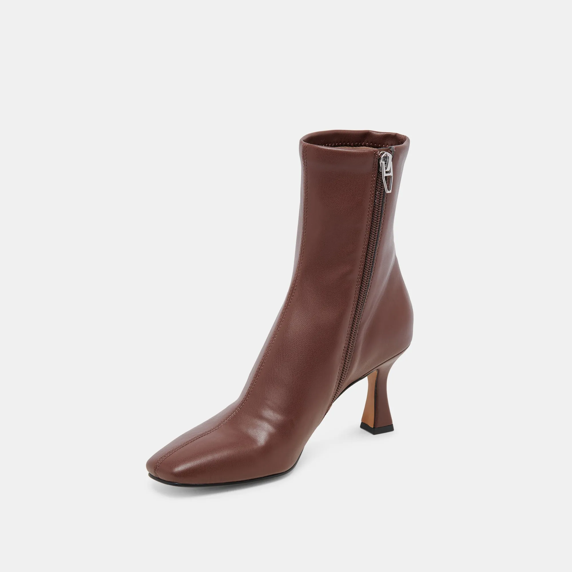 GLAMOR WIDE CALF BOOTS CHOCOLATE STELLA