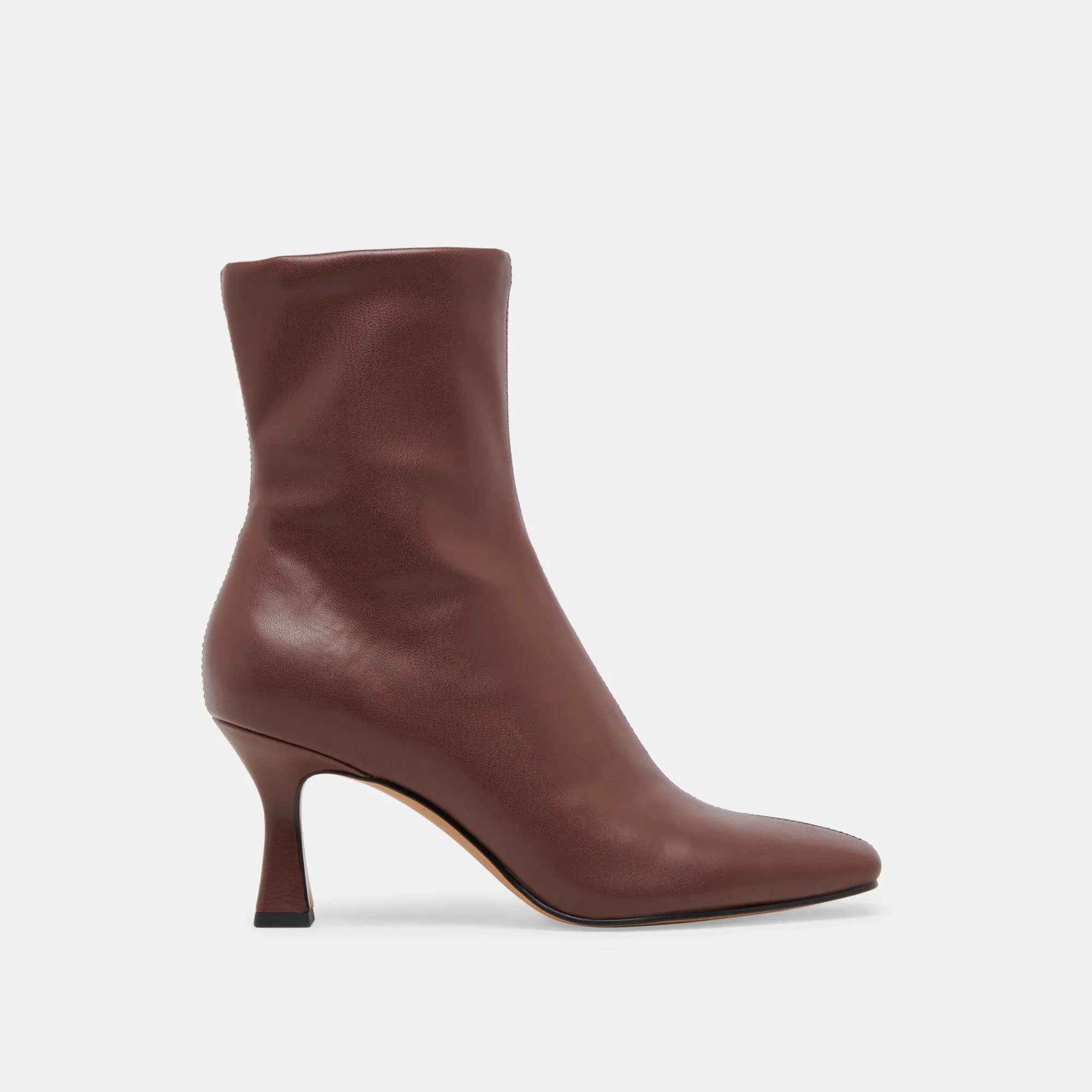 GLAMOR WIDE CALF BOOTS CHOCOLATE STELLA