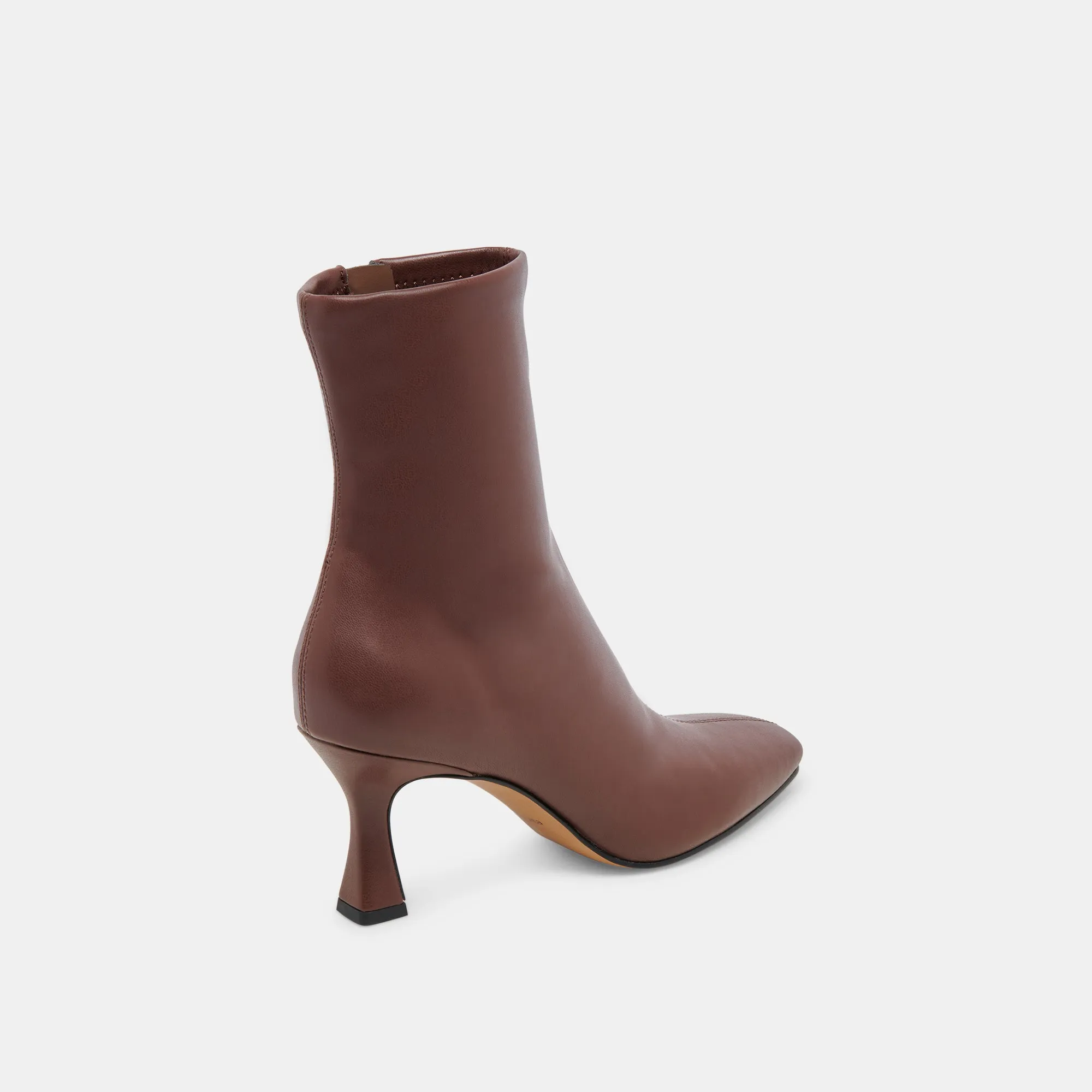 GLAMOR WIDE CALF BOOTS CHOCOLATE STELLA