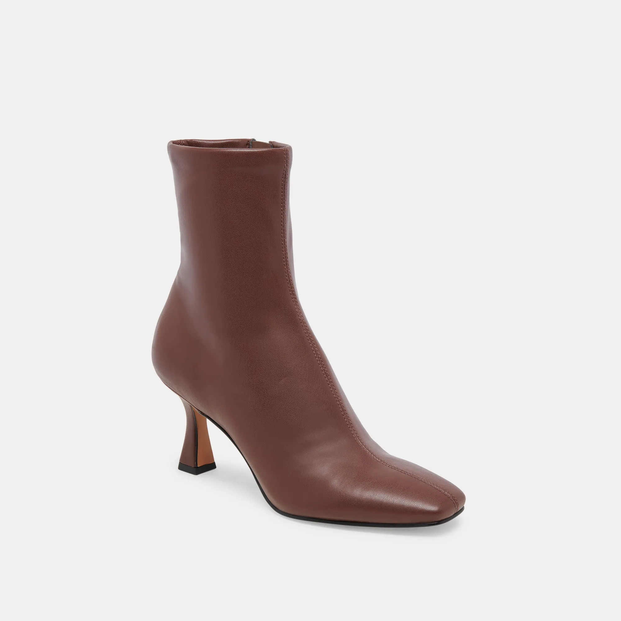 GLAMOR WIDE CALF BOOTS CHOCOLATE STELLA