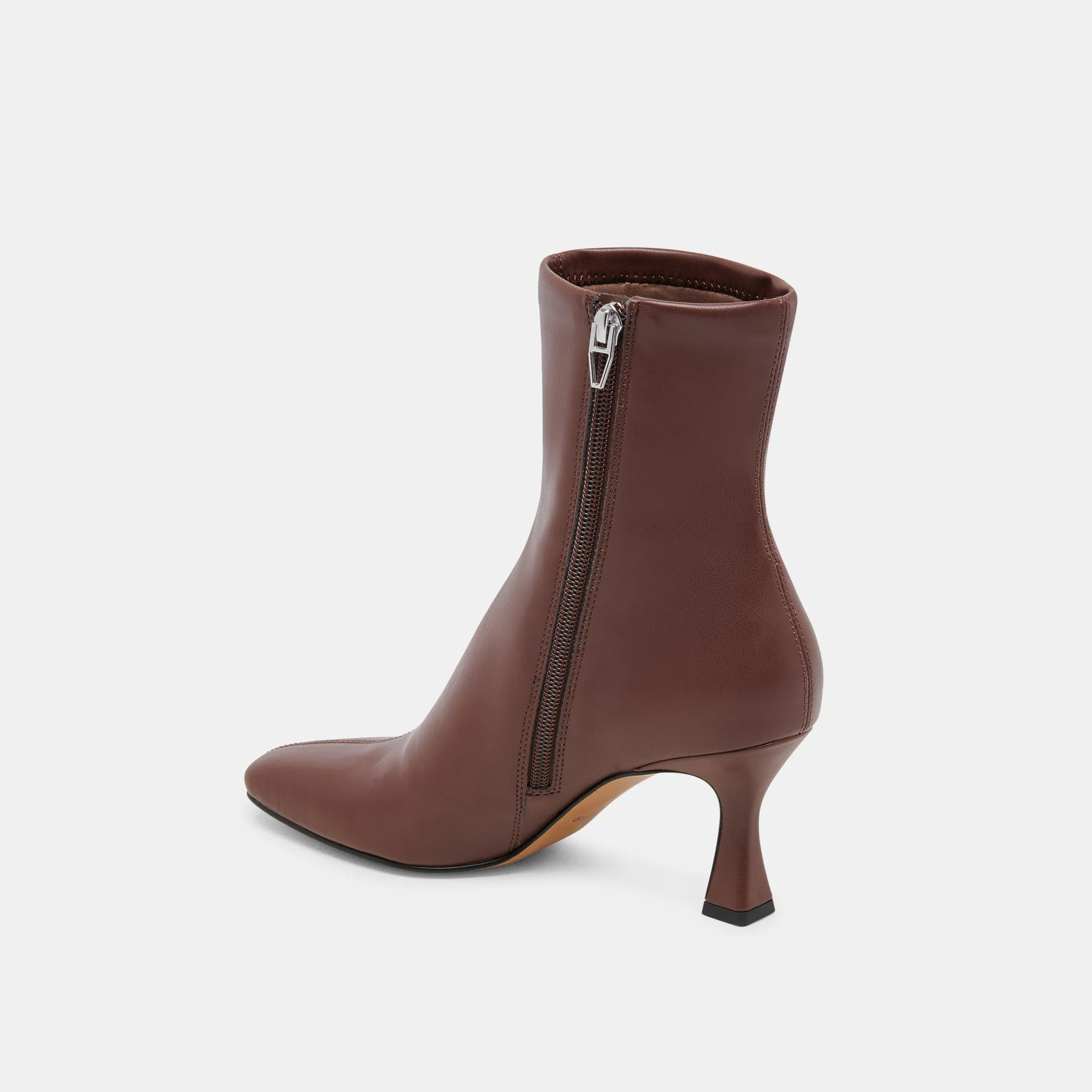 GLAMOR WIDE CALF BOOTS CHOCOLATE STELLA