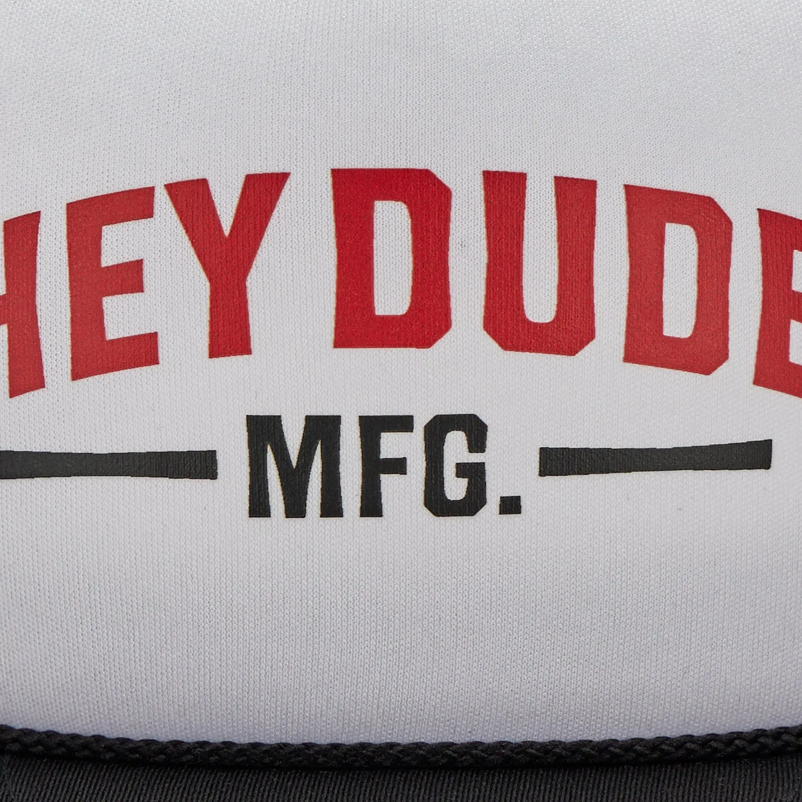 HEYDUDE MFG Foamie Trucker - White/Black