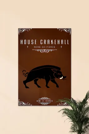 House Crakehall x Game of Thrones | GOT#02 | Series Poster