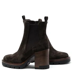 Jane Galland Brown Suede Chelsea Boots