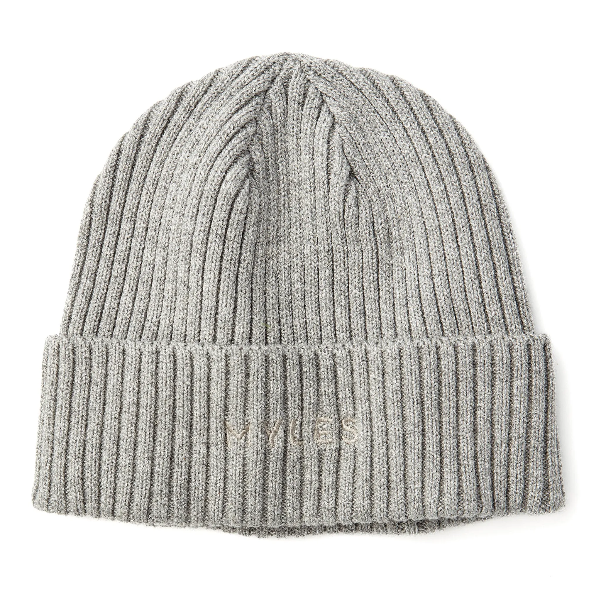 Knit Beanie in Gray