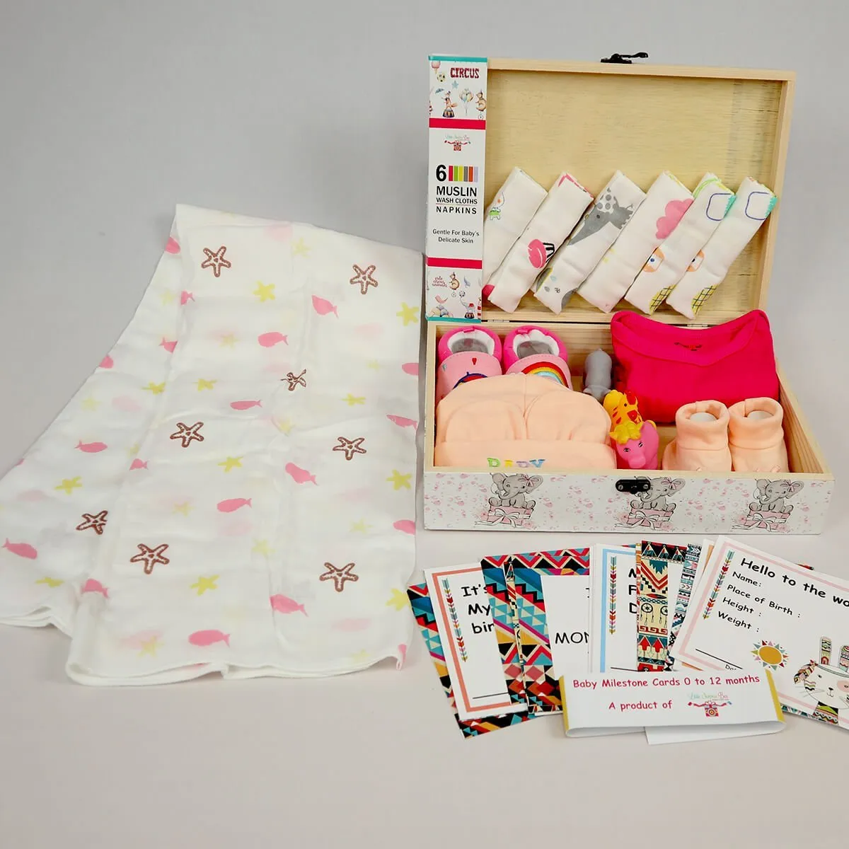 Little Princess Baby Girl Gift Hamper (0-12months)