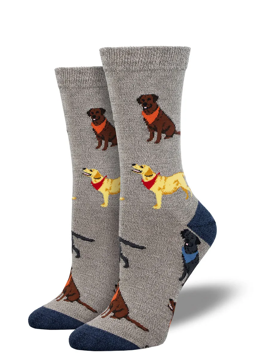 Loving Labradors Women's Bamboo Socks