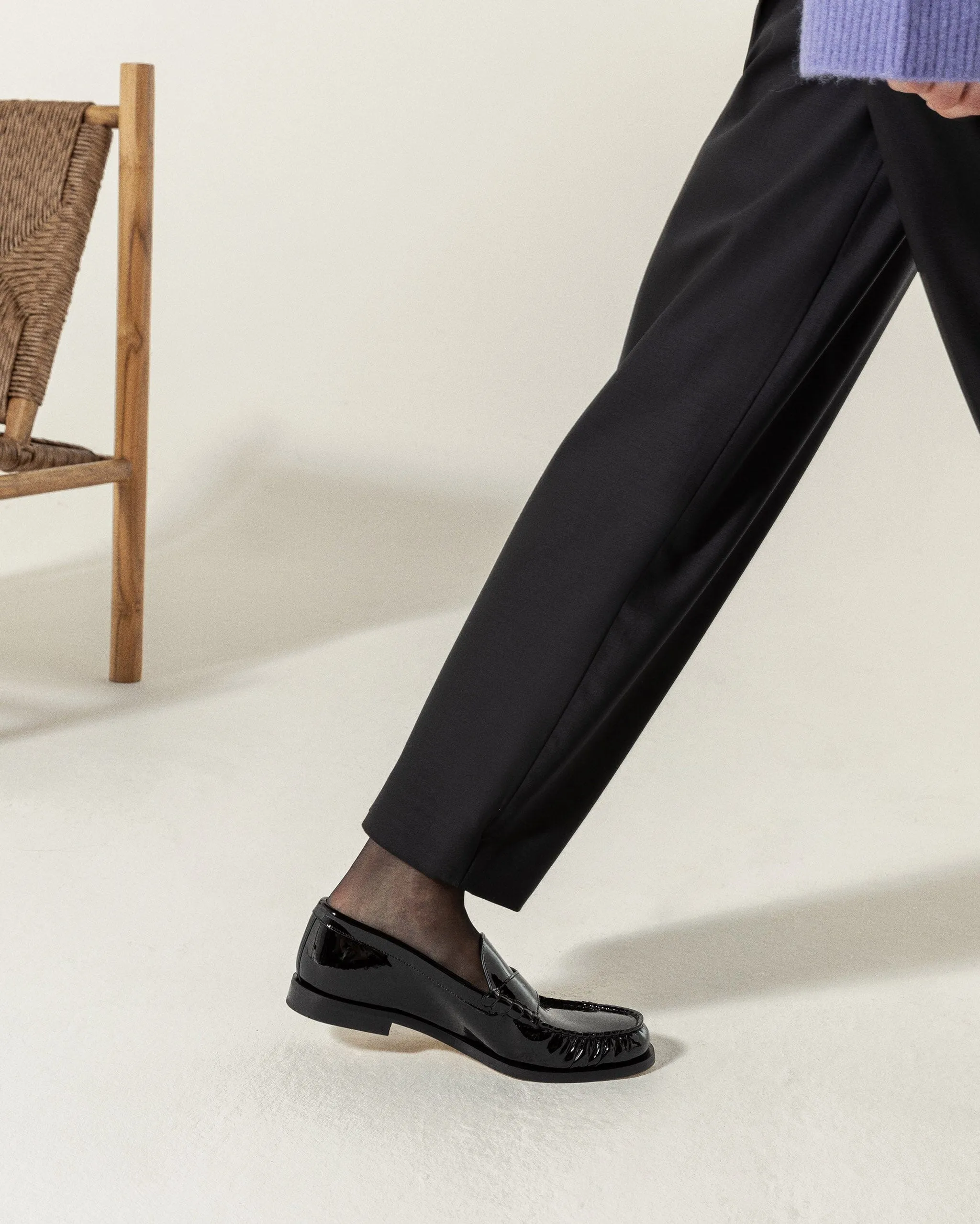 Luca Loafer, Black Patent