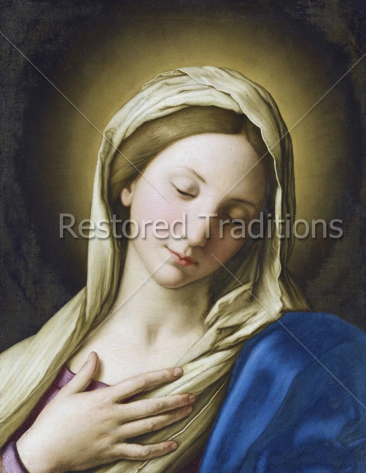 Madonna at Prayer – Sassoferrato