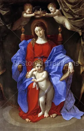 Madonna Enthroned – Reni