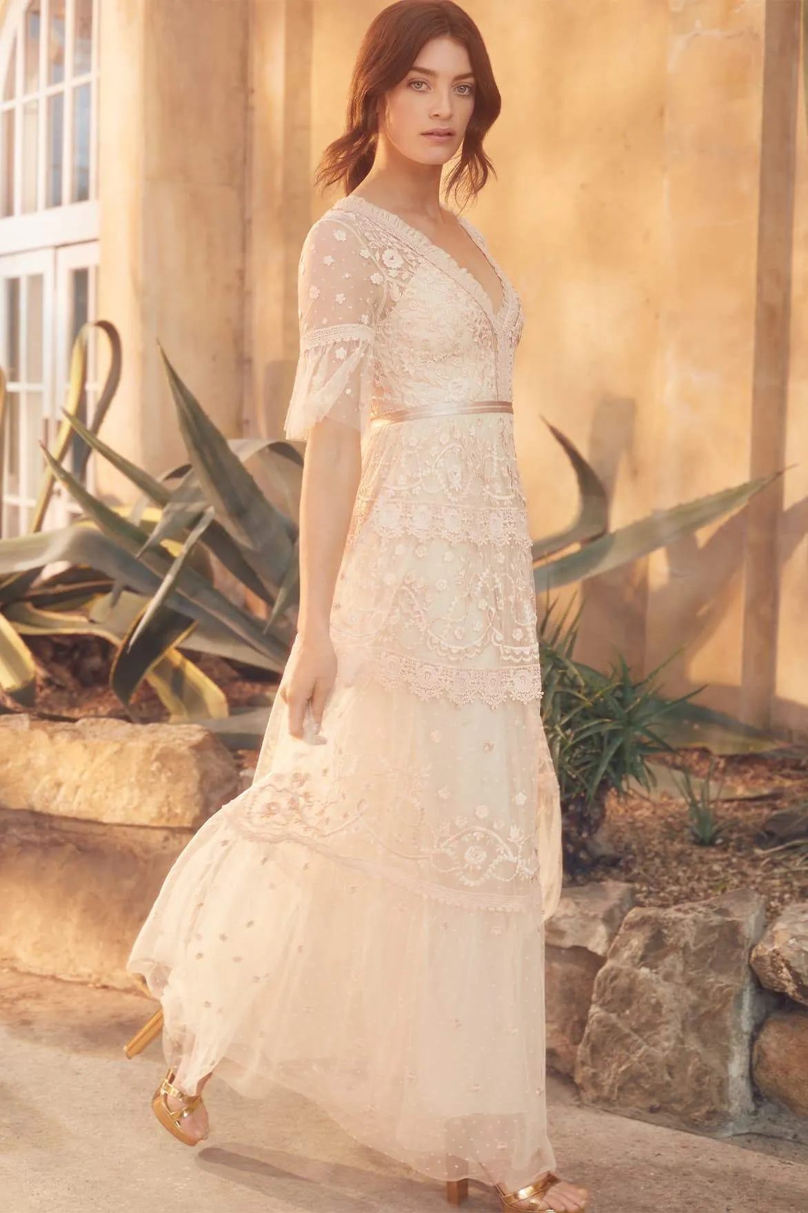 Midsummer Lace Gown