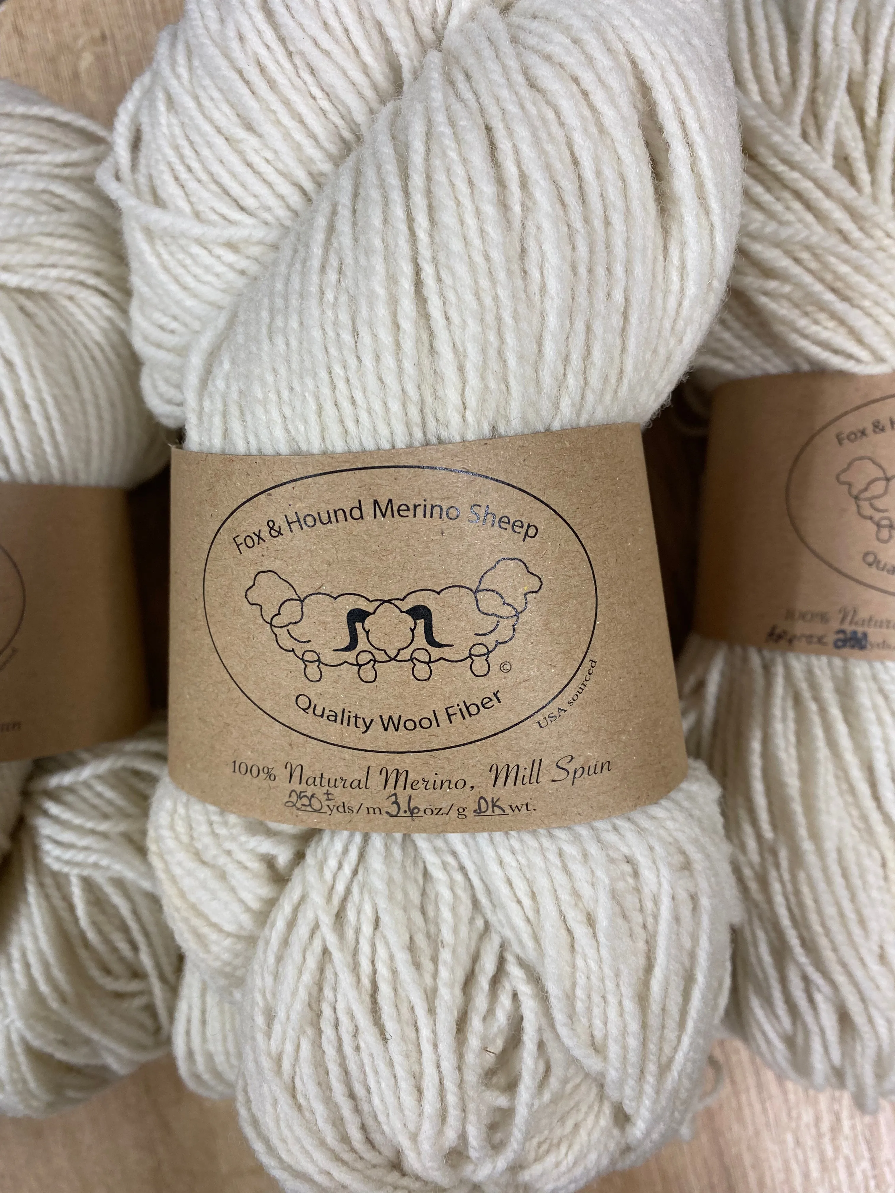 Natural Merino Yarn (NY)