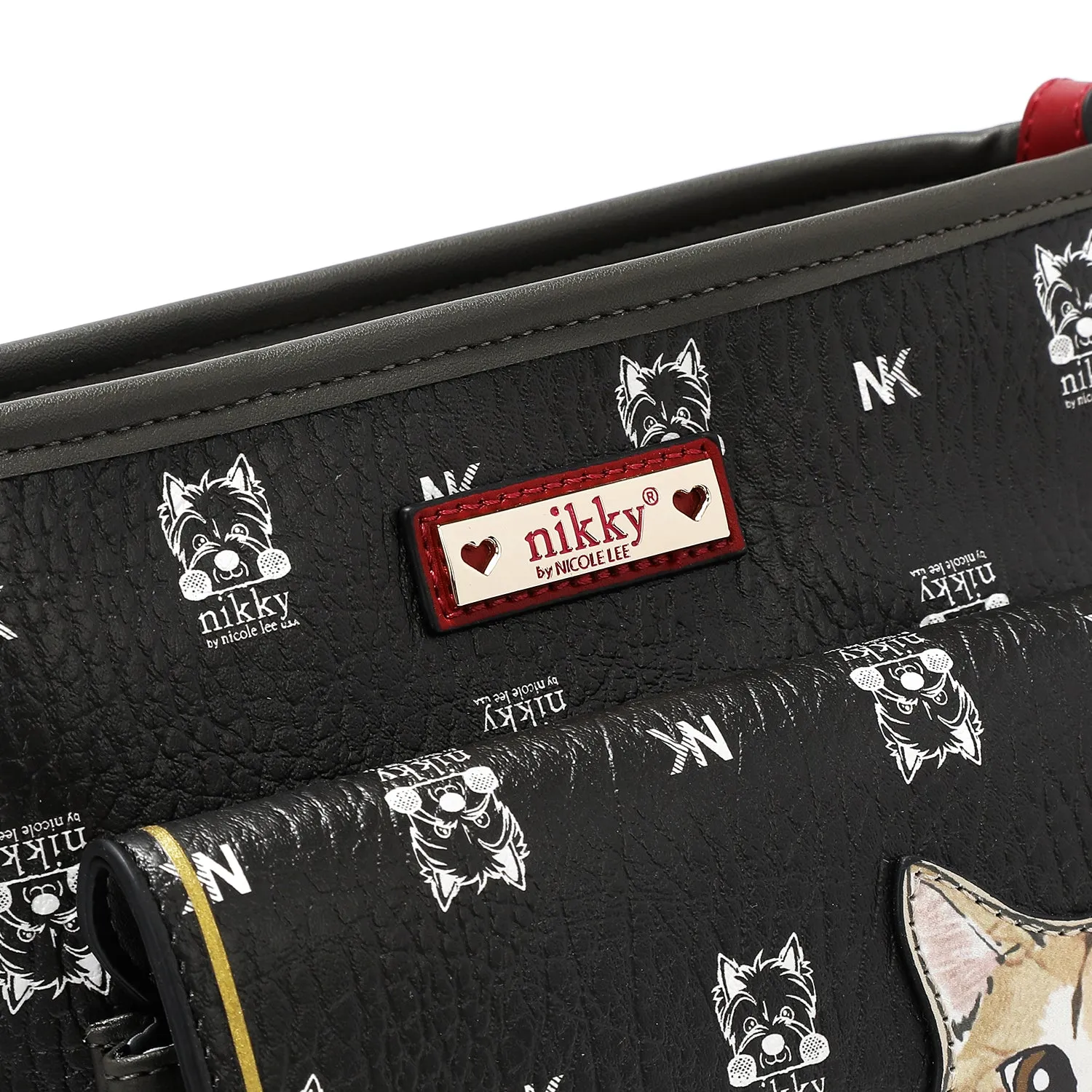 NIKKY FINDS MEOW 2PC CROSSBODY BAG