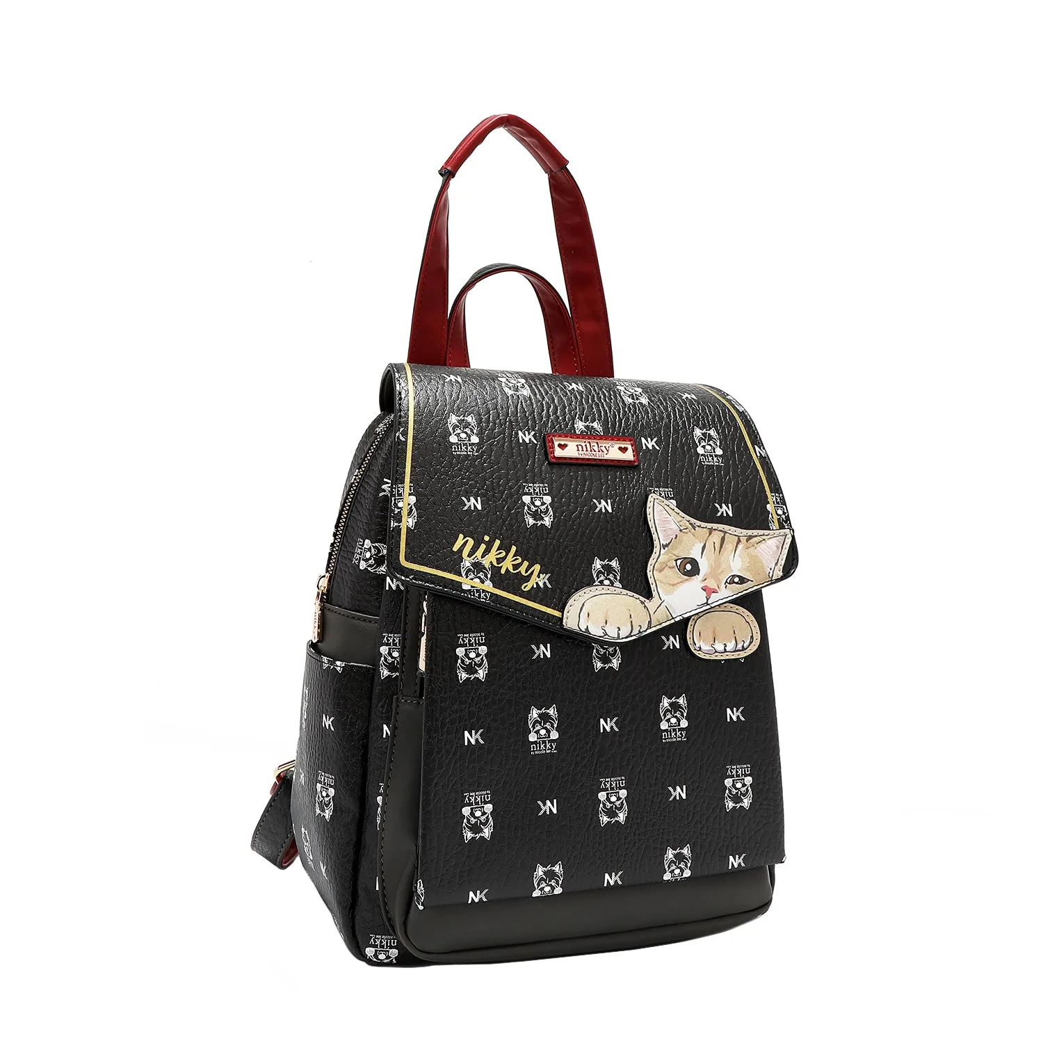 NIKKY FINDS MEOW CONVERTIBLE BACKPACK