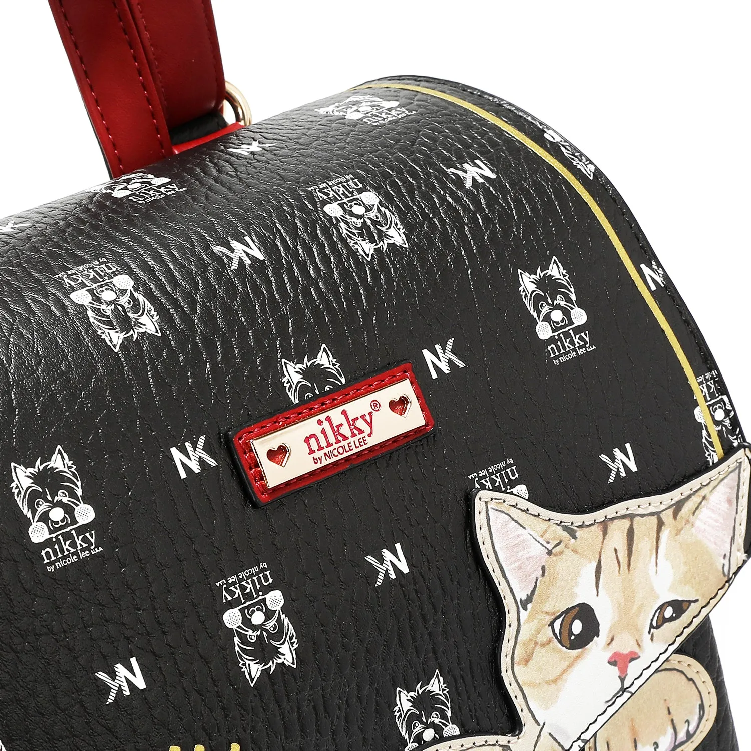 NIKKY FINDS MEOW CONVERTIBLE BACKPACK