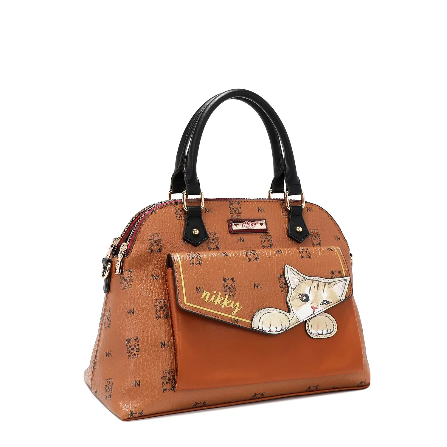 NIKKY FINDS MEOW DOME BAG