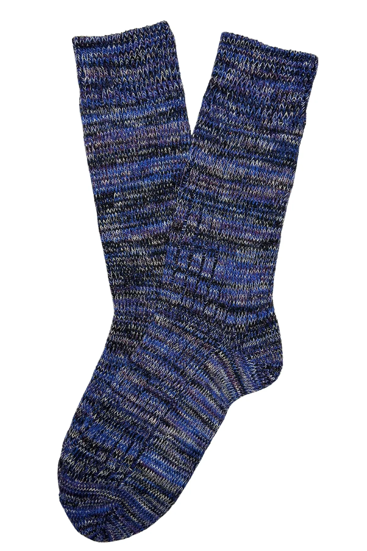 Olivette Knit Socks Blue