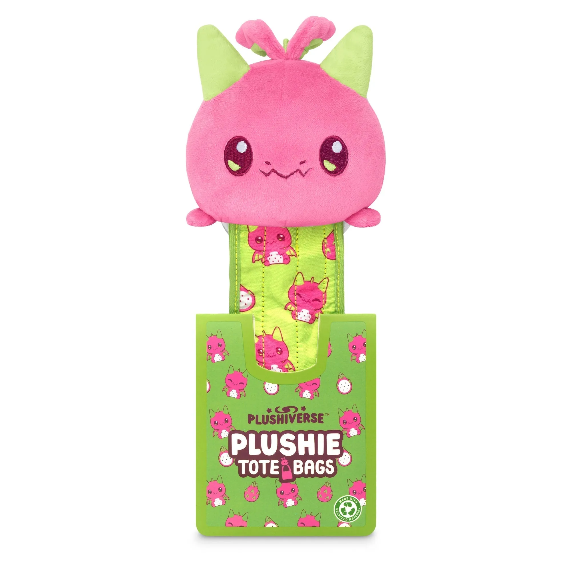 Plushiverse Dragon Fruit Plushie Tote Bag