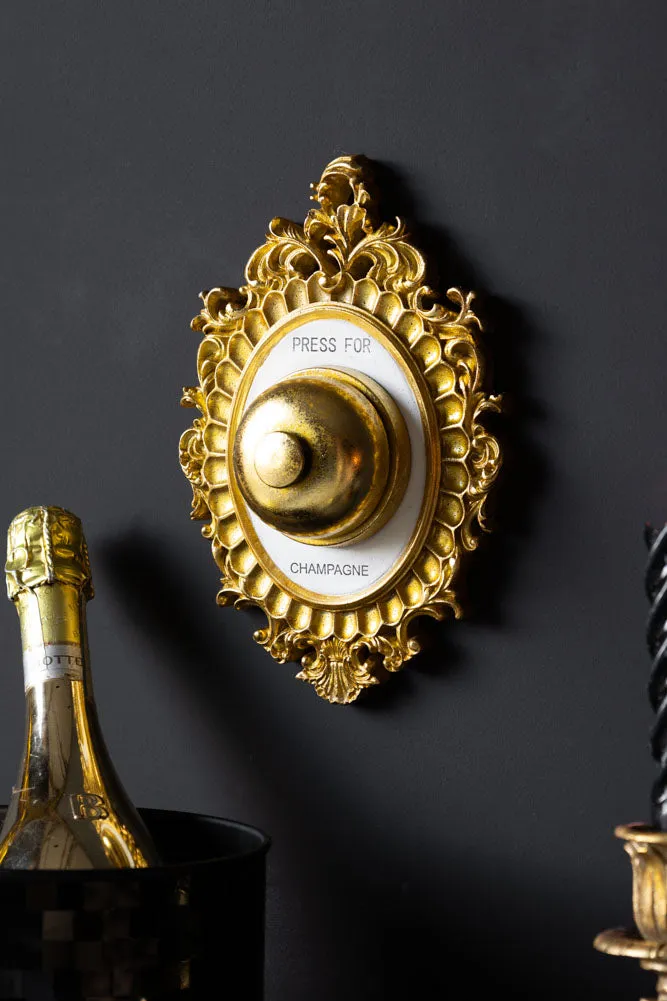 Press For Champagne Wall Ornament