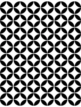 Retro Lattice Stencil - Dixie Belle Paint Company