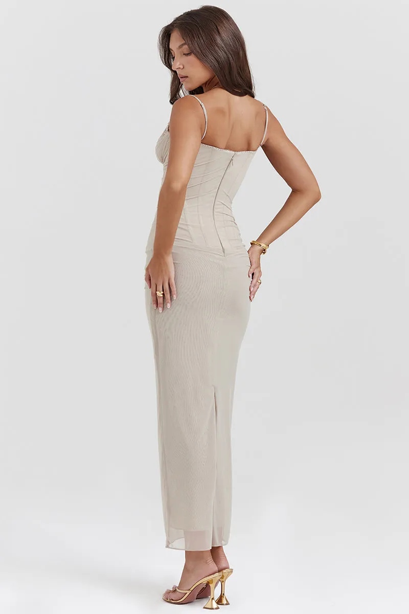 Sweet Amor Bodycon Maxi Dress