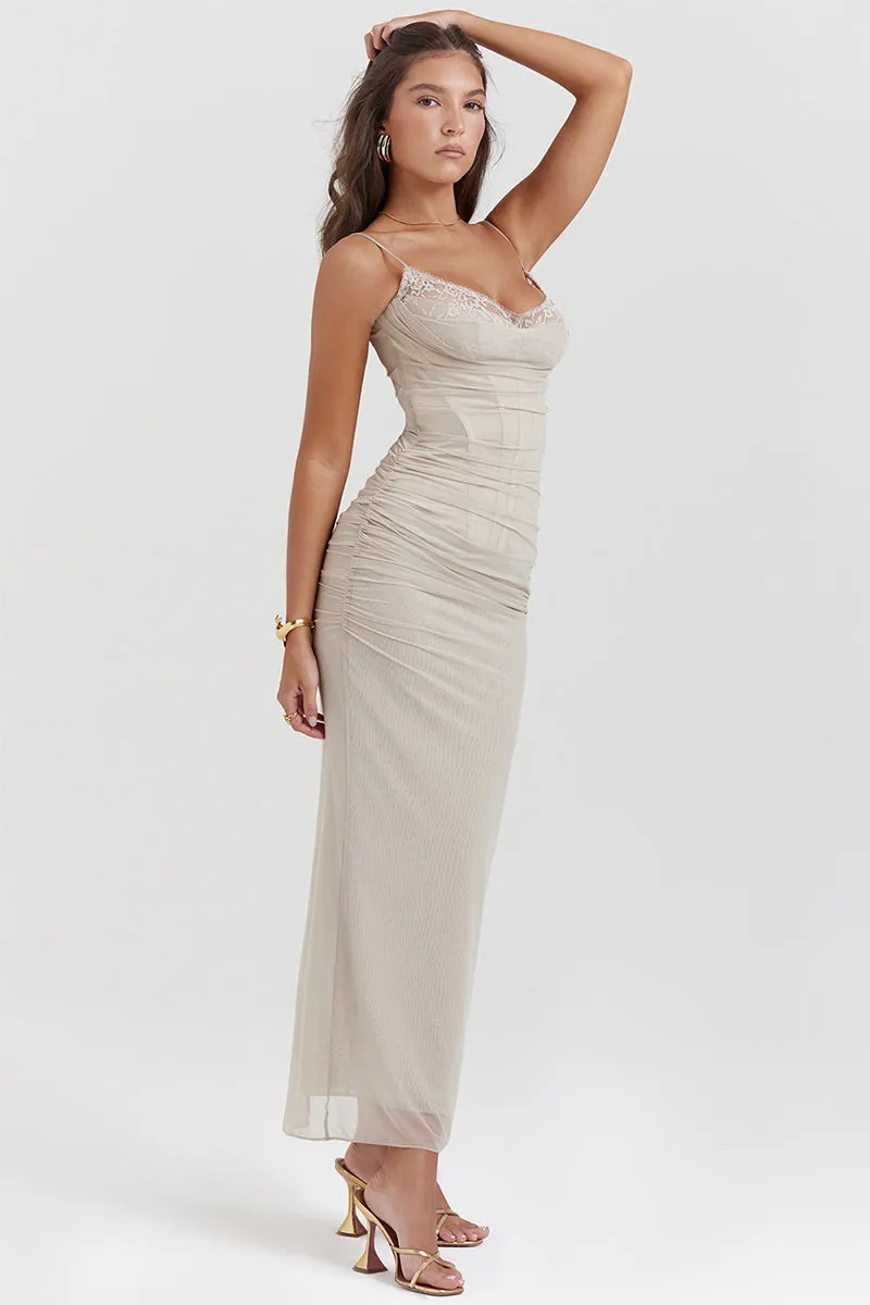 Sweet Amor Bodycon Maxi Dress