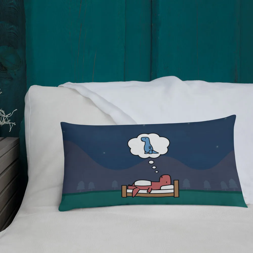 'sweet dreams' throw pillow