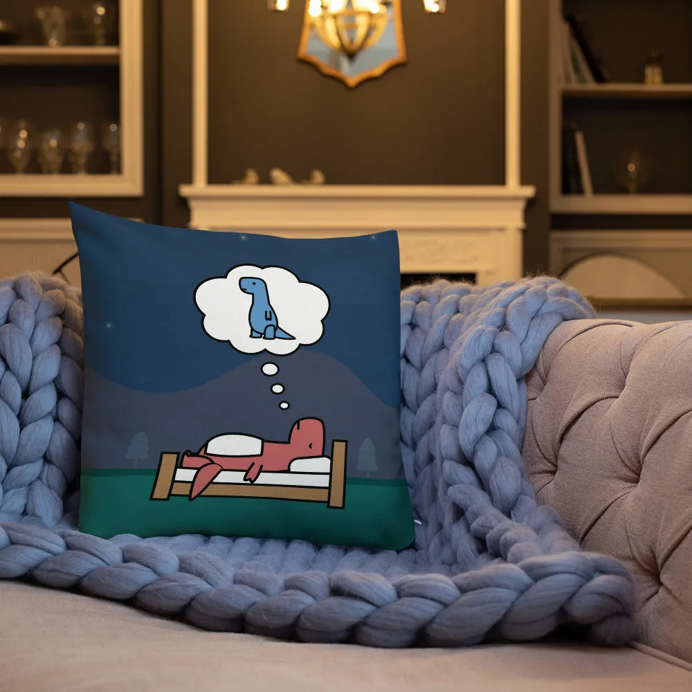 'sweet dreams' throw pillow